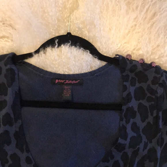 Leopard Betsey Johnson short sleeve dress - Picture 3 of 9